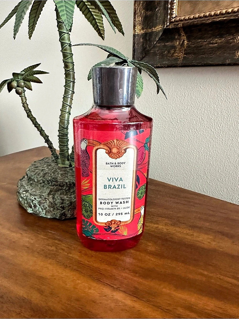 Bath & Body Works Viva Brazil Shower Gel Red Bottle, NWT